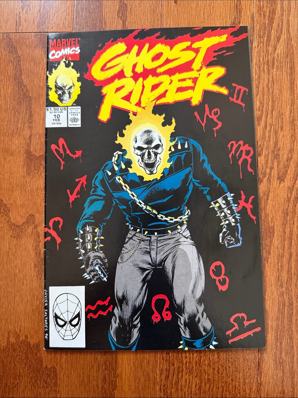 Ghost Rider #10 Marvel Comics 1991 Stars of Blood Danny Ketch